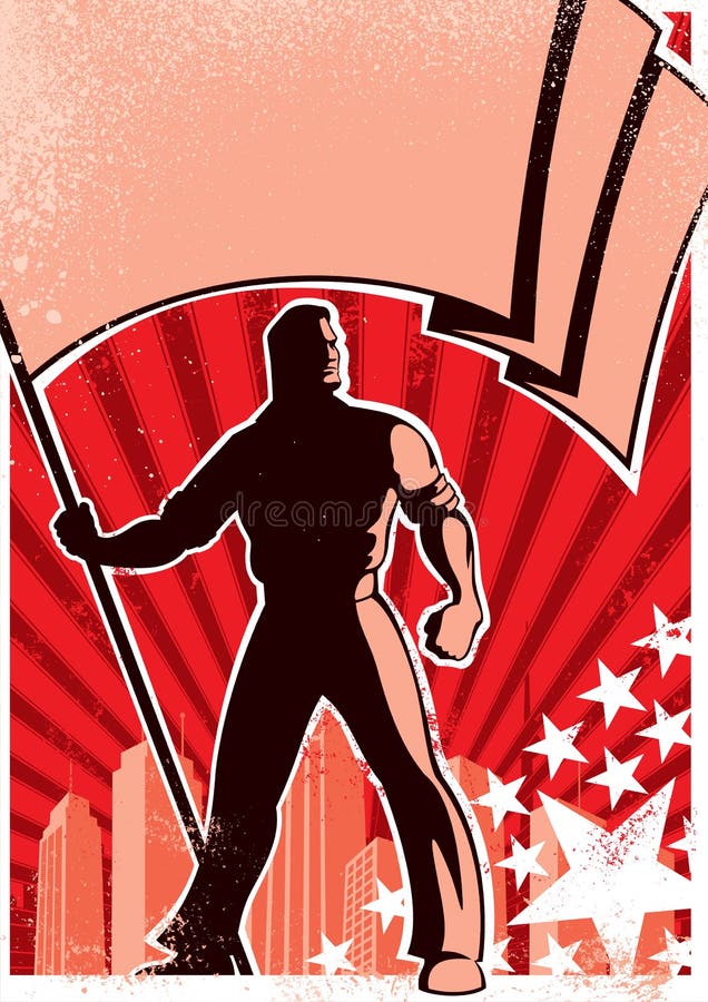 Manifesto dell'elemento portante di bandierina illustrazione di stock Manifesto dell'elemento portante di bandierina illustrazione di stock