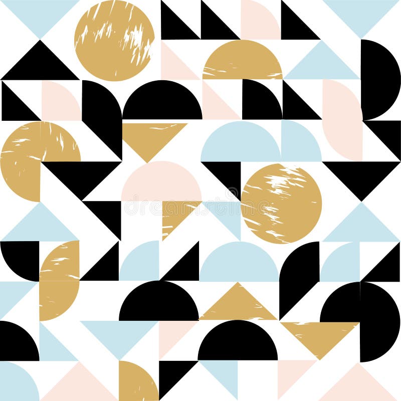 Manifesto minimalistic del materiale illustrativo della geometria con le forme e le figure semplici royalty illustrazione gratis Manifesto minimalistic del materiale illustrativo della geometria con le forme e le figure semplici royalty illustrazione gratis