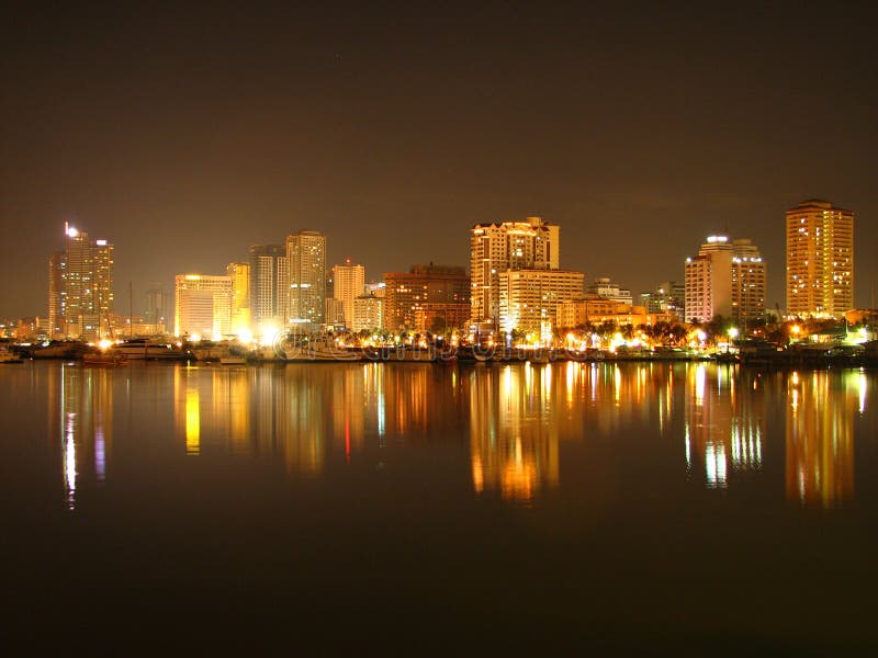 Manila Bay Skyline