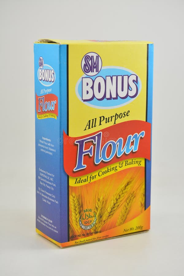 SM Bonus All Purpose Flour In Manila, Philippines Editorial Stock Photo