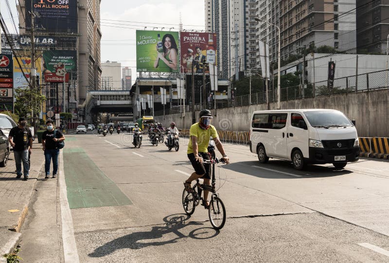 The empty streets of Manila during the Covid 19 pandemic lockdown