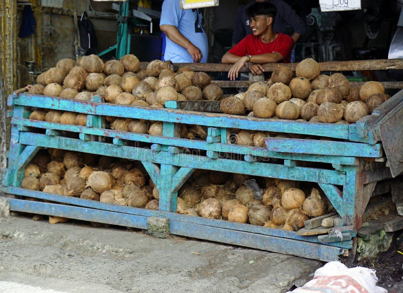 Manila, Philippines, Circa March 2023 . Local Food Market Editorial