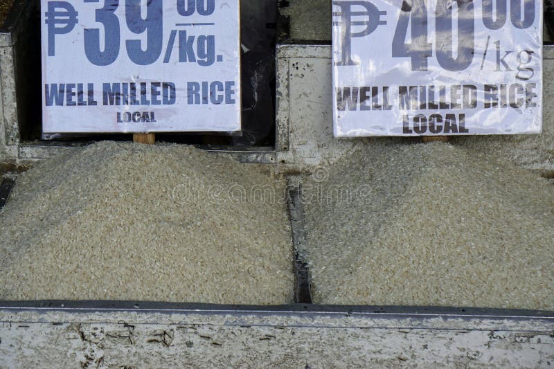 Manila, Philippines, Circa March 2023 . Local Food Market Stock Image