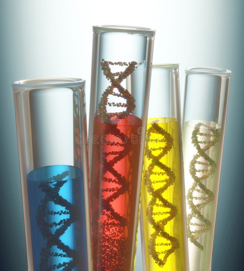 Test tube with dna inside. Concept of manipulation of the genetic code. Clipping path included. Test tube with dna inside. Concept of manipulation of the genetic code. Clipping path included.