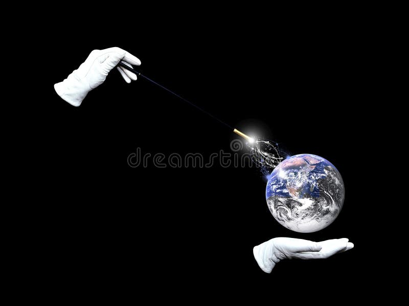 Manipulateur global photo libre de droits Manipulateur global photo libre de droits