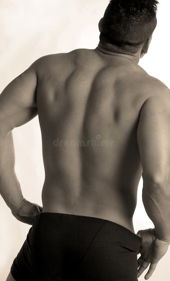 Download Manlig back2 fotografering för bildbyråer. Bild av athirst - 523923