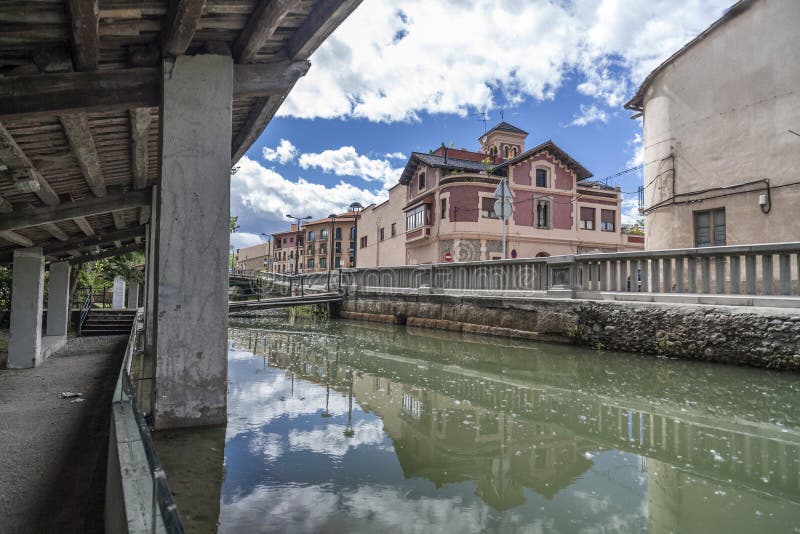 Manlleu, Каталония, Испания стоковое изображение