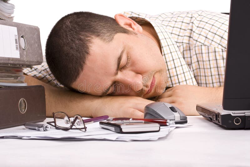 Mann in einem Büro lizenzfreie stockbilder Mann in einem Büro lizenzfreie stockbilder