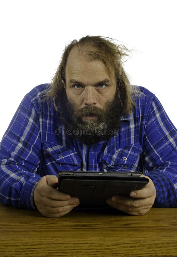 Mann Mit Einem Verruckt Gemachten Blick In Seinen Augen Stockbild Bild Von Angehalten Wutend 24286571