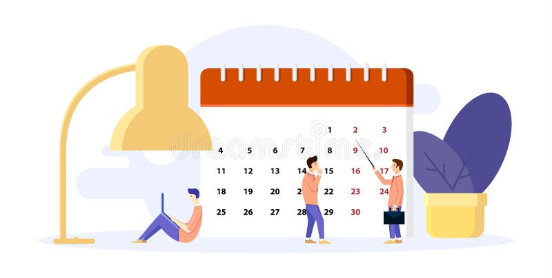 Mann organisiert seinen Tag Gestaltpläne auf dem Kalender Arbeiten an Notizbuch Gro?e Lampe Konzept in der flachen Art Auch im co vektor abbildung Mann organisiert seinen Tag Gestaltpläne auf dem Kalender Arbeiten an Notizbuch Gro?e Lampe Konzept in der flachen Art Auch im co vektor abbildung