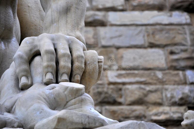 Mannelijke hand en nagels royalty-vrije stock afbeeldingen