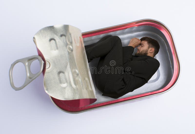 Man i fisk kan fotografering för bildbyråer