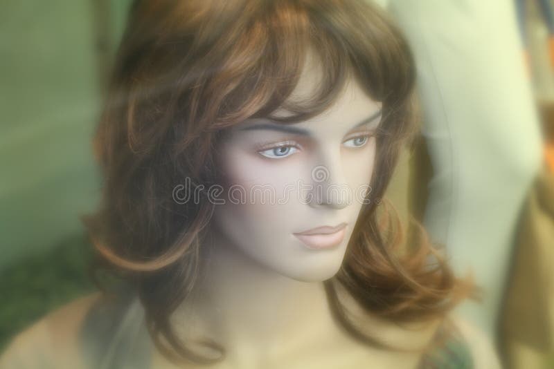 Mannequin beauty on a shop stock image. Image of inanimate 19585725