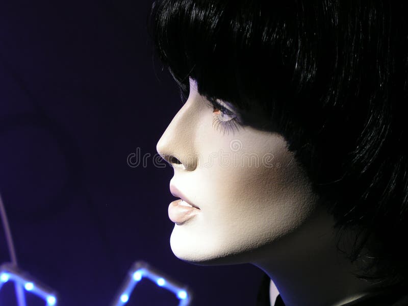 Mannequin black hair stock image. Image of current, glamorous 7506359