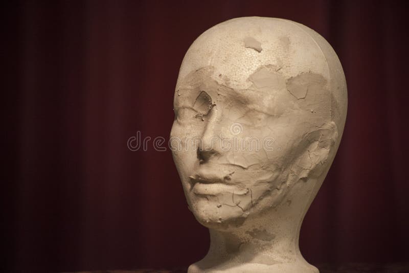 Creepy mannequin head stock photo. Image of europe, body 107097794