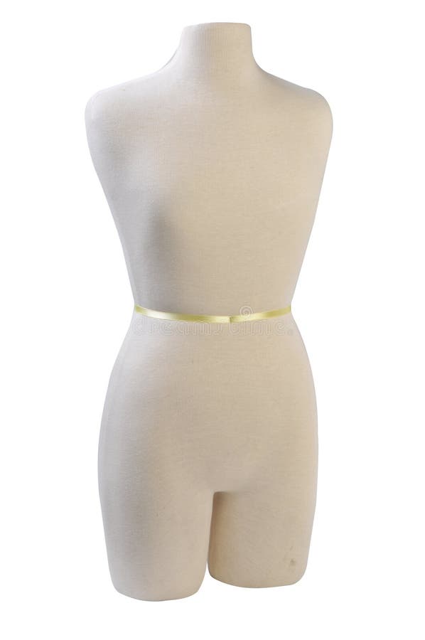 Mannequin isolated with clipping path