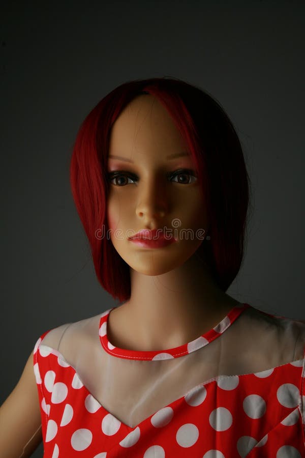 Red Dress Mannequin stock image. Image of white, dress 134526985