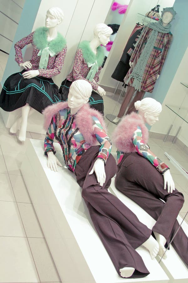 Mannequin in store