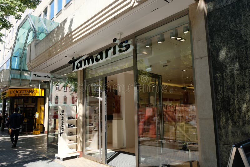 Tamaris store editorial stock Image boutique -