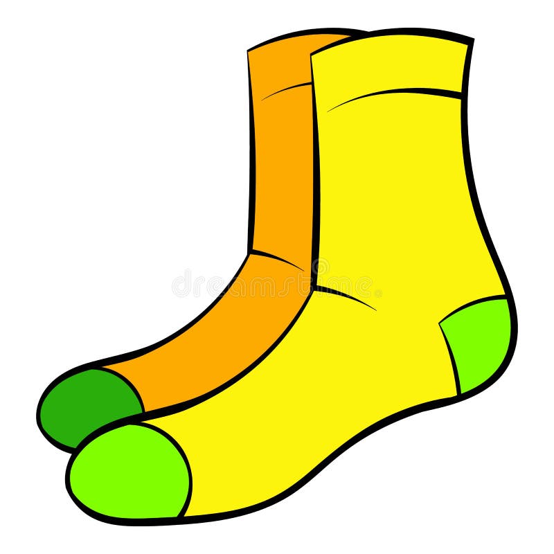 Mannsocken-Ikonenkarikatur lizenzfreie abbildung Mannsocken-Ikonenkarikatur lizenzfreie abbildung