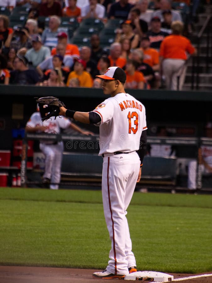 Manny Machado royaltyfri foto