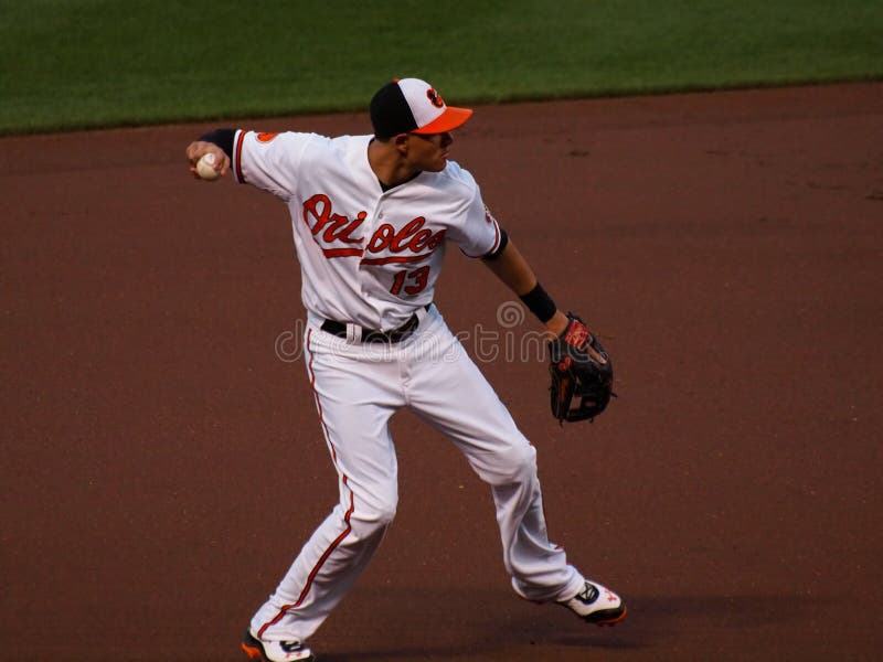 Manny Machado arkivbild