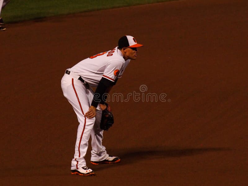 Manny Machado royaltyfri foto