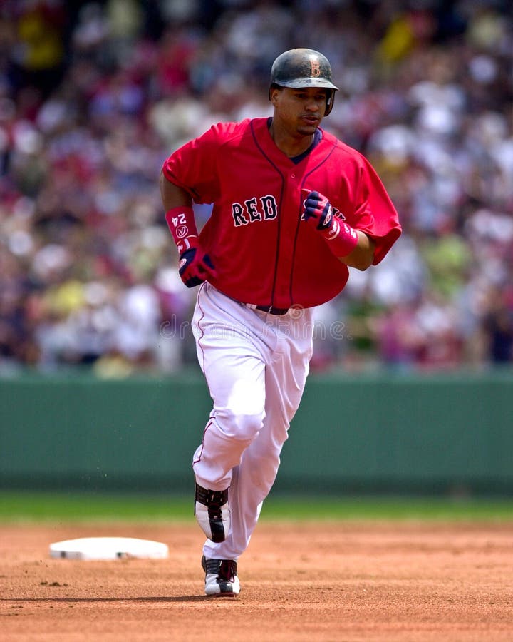 Manny Ramirez Boston Red Sox immagine stock Manny Ramirez Boston Red Sox immagine stock