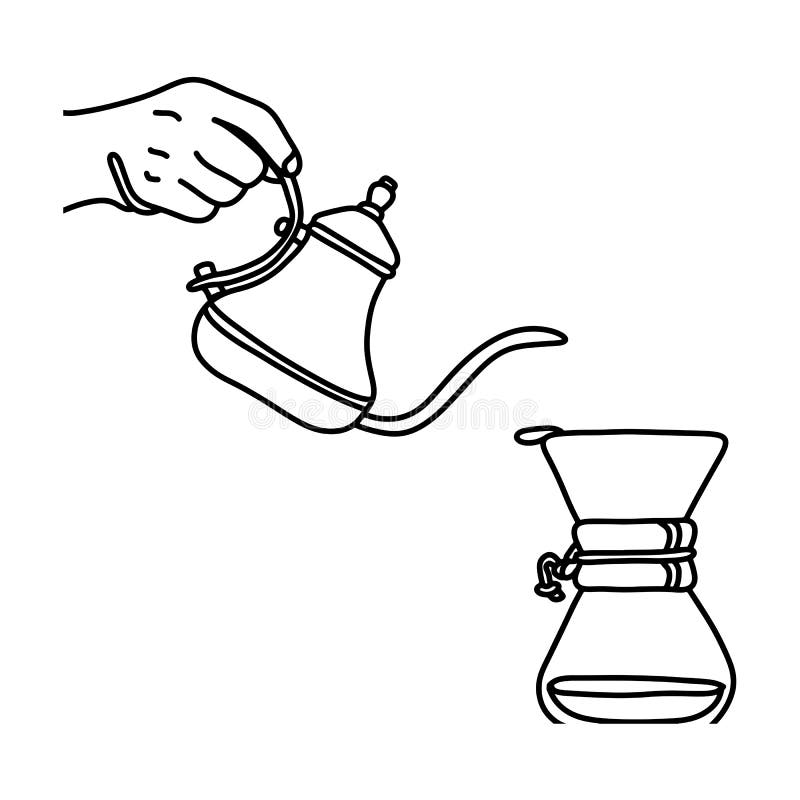 Mano che tiene in mano un'antica pentola da tè che si rovescia sulla tazza vintage illustrazione vettoriale disegno a mano di sca illustrazione vettoriale Mano che tiene in mano un'antica pentola da tè che si rovescia sulla tazza vintage illustrazione vettoriale disegno a mano di sca illustrazione vettoriale