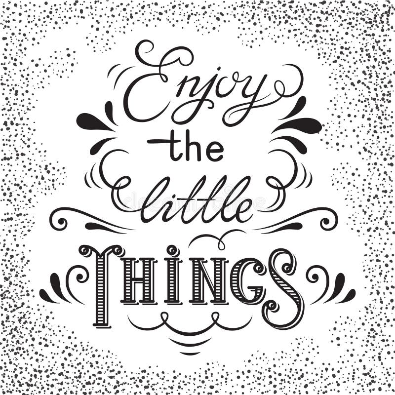 Mano Dibujada Poniendo Letras Al Cartel Stock De Ilustracion