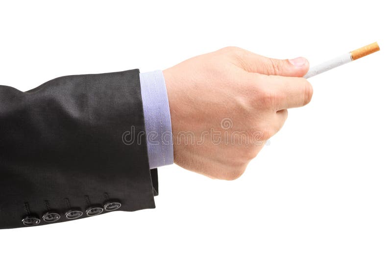 Mano maschio che dà una sigaretta fotografia stock libera da diritti Mano maschio che dà una sigaretta fotografia stock libera da diritti
