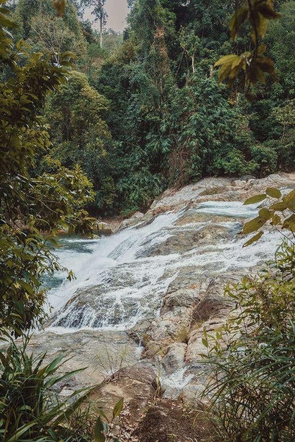 Manorah Waterfall National Park royalty free stock photos