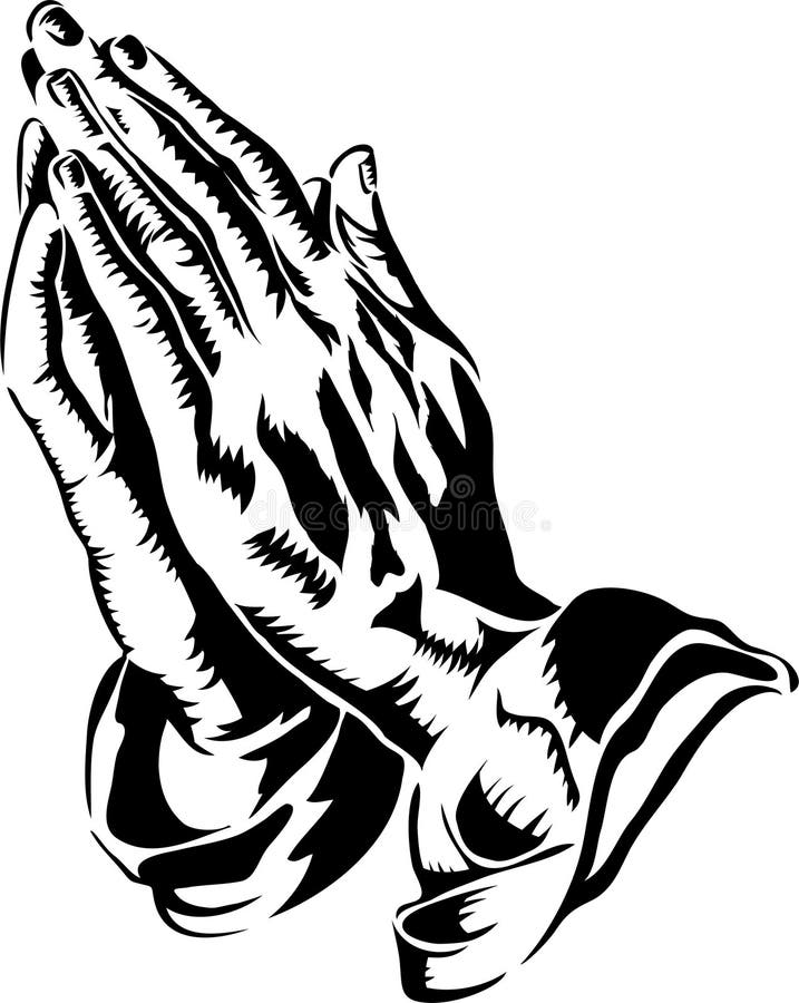 Manos de rogación/EPS libre illustration