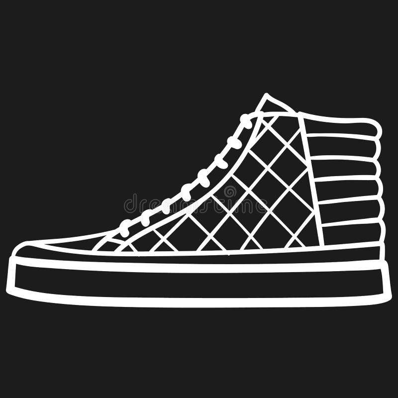 Mans Sneakers Vector Icon on a White Background. Running Shoes ...