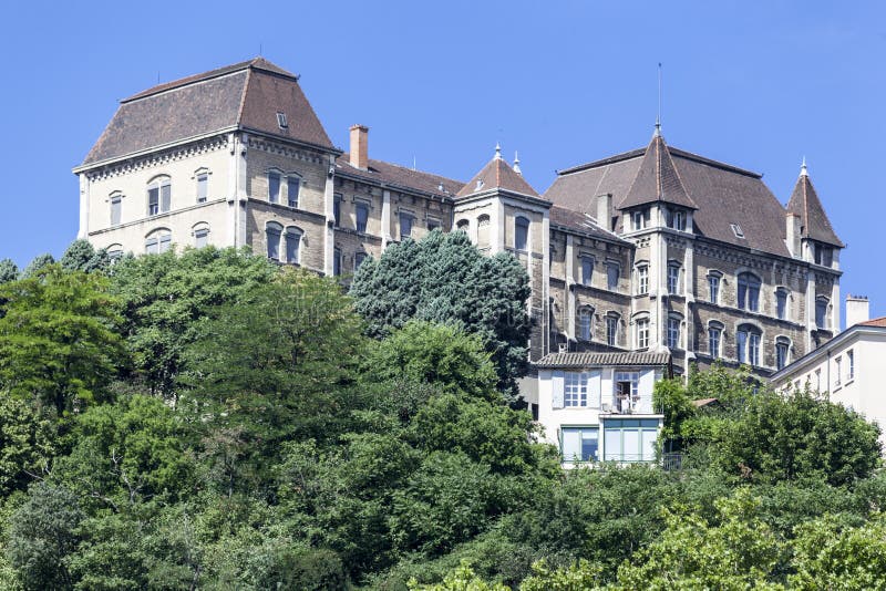Mansion Lyon France stock image. Image of lyon, mansion 57443381