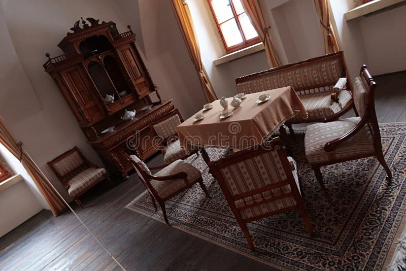 Mansion Saloon From 19th Century Northern Slovakia With