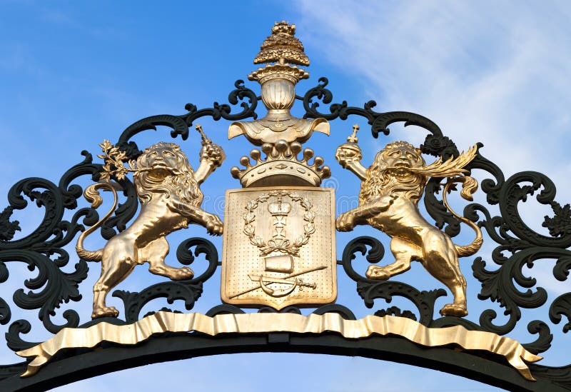 Armoiries du prince Cheremetiev images stock