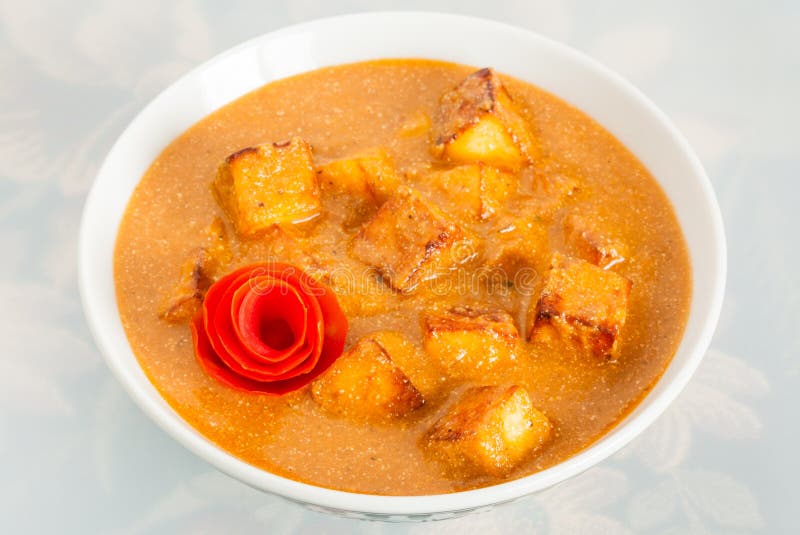 Indian Paneer Butter Masala foto de stock