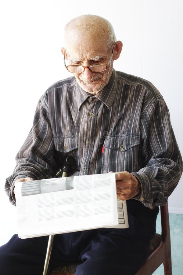 mantidningspensionär arkivfoto mantidningspensionär arkivfoto