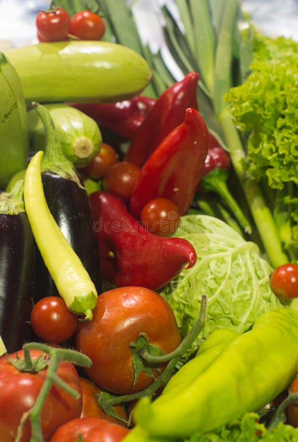 Mercearia saudável em promoção imagens de stock