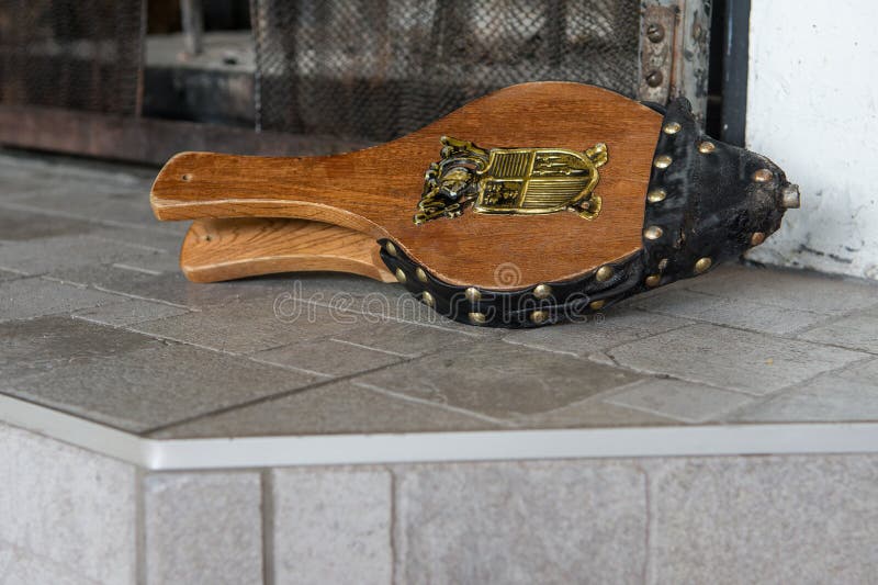 Manual Air Blower for Fireplace Stock Image Image of equipment