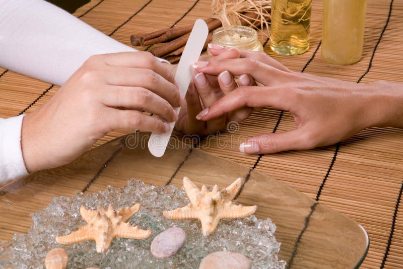Manucure fotografia de stock