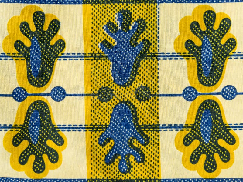 Manufactured African Fabric (cotton) Stock Image Image of guinea