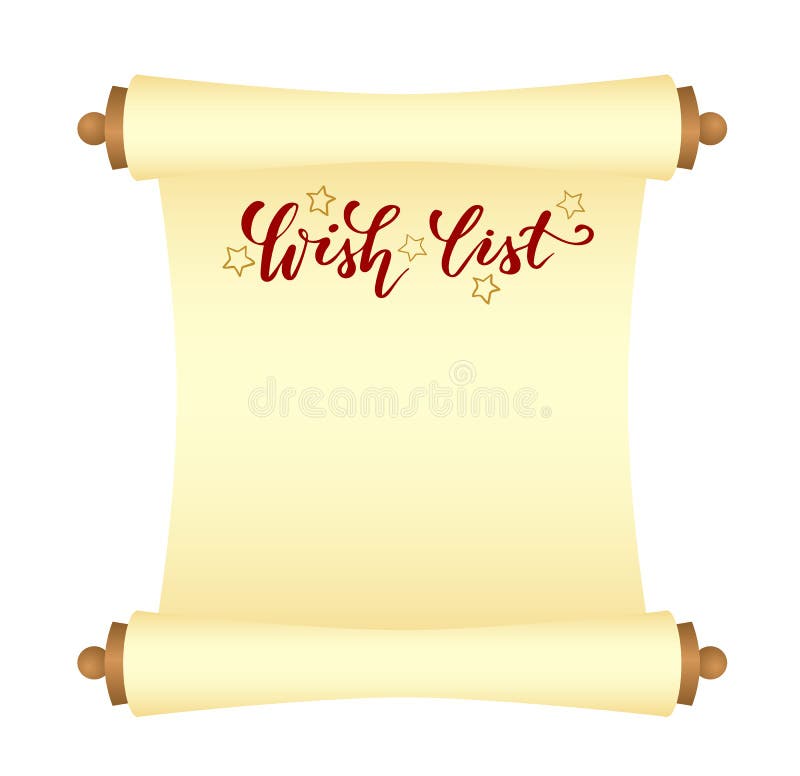 Wish List Stock Illustrations – 8,529 Wish List Stock Illustrations,  Vectors & Clipart - Dreamstime