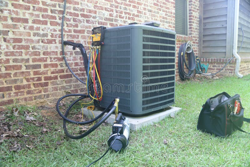Manutenção e reparo home do condicionador de ar