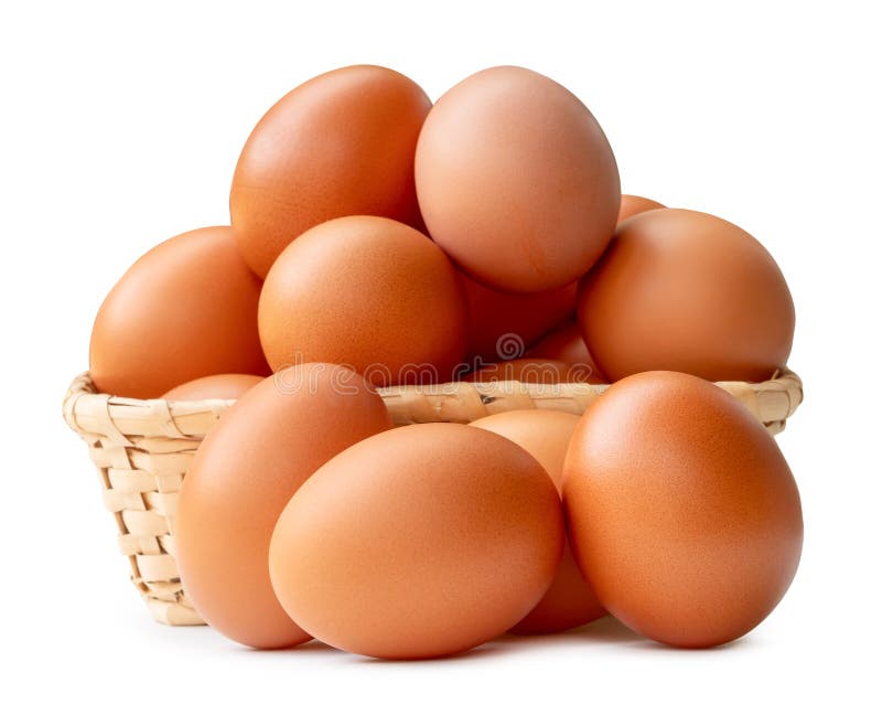 Brown Eggs in a Basket: Fresh, Natural, and Farm-Fresh Delight