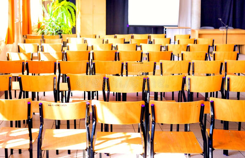 Many chairs stock photo. Image of room, auditorium, pattern 38561772