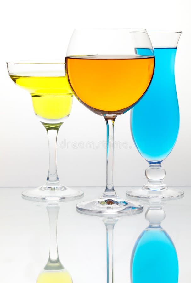 Many color cocktails stock photo. Image of cold, food 13025410