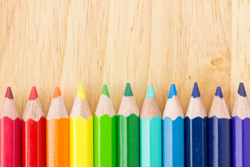 Many colored pencils stock photo. Image of colored, color 59020112