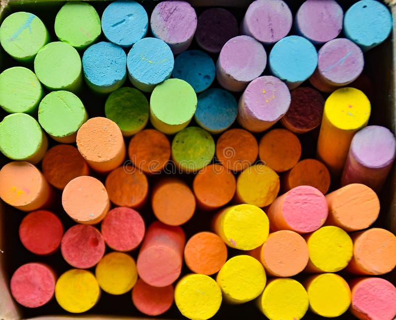 Many Colors are Used in the Background. Stock Image - Image of ...